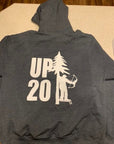 Northwoods Whitetails UP20 Hooded Sweatshirt ( GREY )