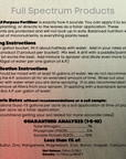 Full Spectrum AP - All Purpose - Liquid Fert (1/2 Gallon)